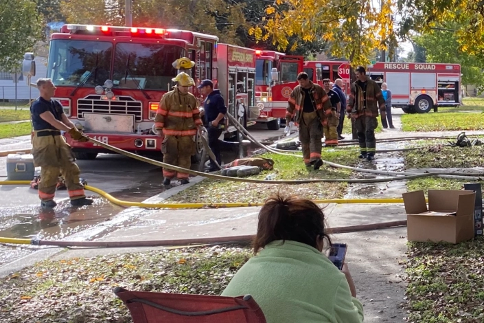 Fire Damage Restoration in New Orleans. Homeowner Seeks Fire Restoration Services.