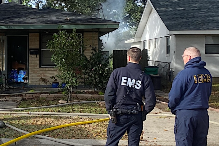 Fire Damage Restoration in New Orleans. Homeowner Seeks Fire Restoration Services.