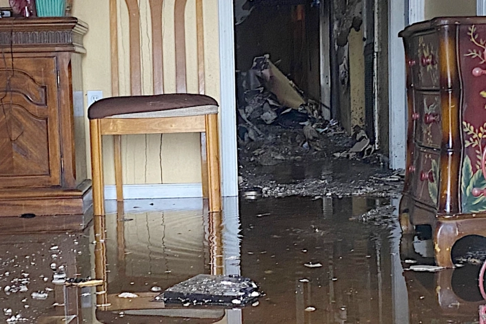 Fire and Water Damage in New Orleans. Restore Your Home After Fire Damage.